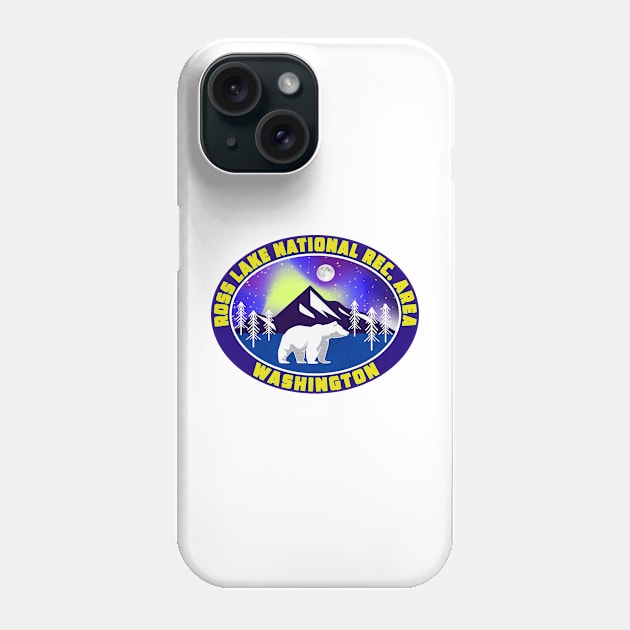 Ross Lake National Recreation Area Washington Bear Phone Case by TravelTime