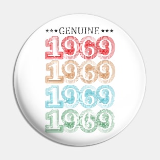 genuine 1959 birthday gift Pin