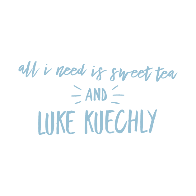 Sweet Tea & Luke Kuechly by howdysparrow