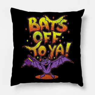 Bats Off To Ya! Pillow