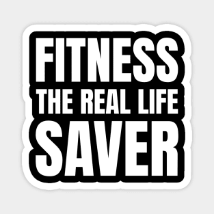 Nurse Fitness: The Ultimate Life Saver - Ideal Gift for Registered Nurses, Workout Enthusiasts, and Fitness Lovers! Magnet