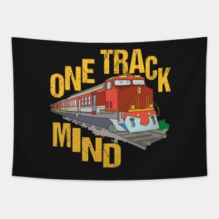 TRAIN: One Track Mind Gift Tapestry