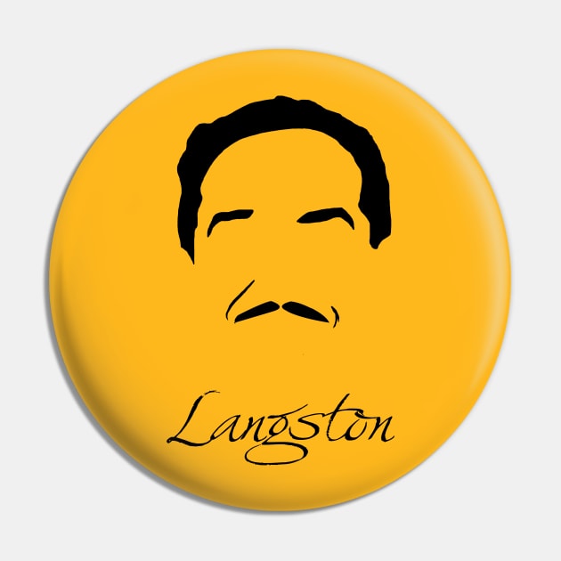 Langston Hughes Pin by PoetandChef