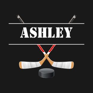 Ashley Birthday Hockey T-Shirt