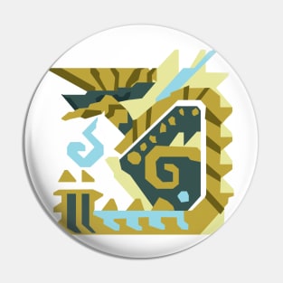 zinogre monster hunter Pin