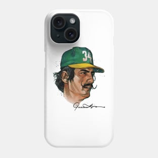 Rollie Fingers Oakland Bust Phone Case