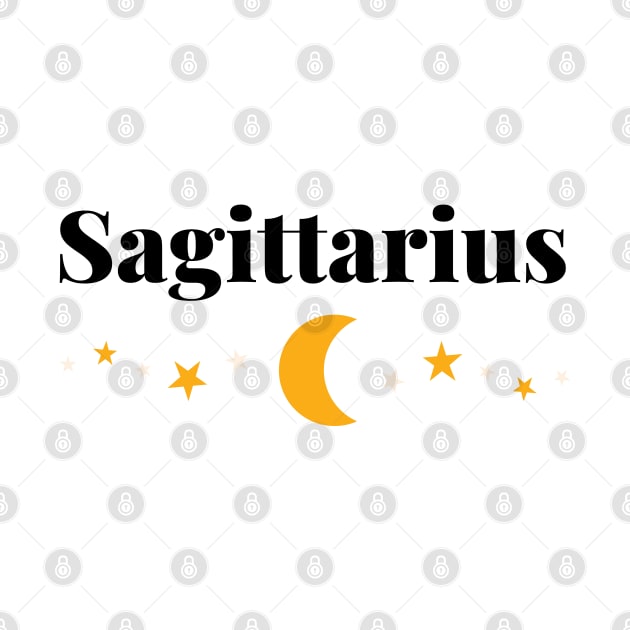 Sagittarius Moons and Stars by Susy Maldonado illustrations