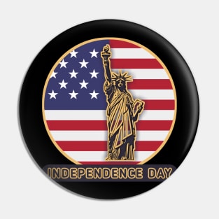 Independence day Pin