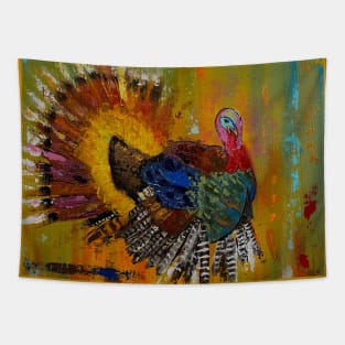 Rainbow the Turkey Tapestry