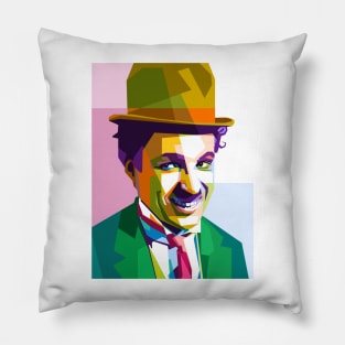 Charlie Chaplin Pillow