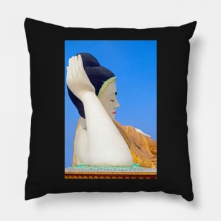 Mya Tha Lyaung Reclining Buddha2, Bago Pillow