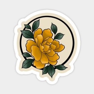 Yellow flower Magnet