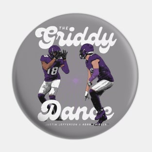 Justin Jefferson & Adam Thielen Minnesota Griddy Dance Pin