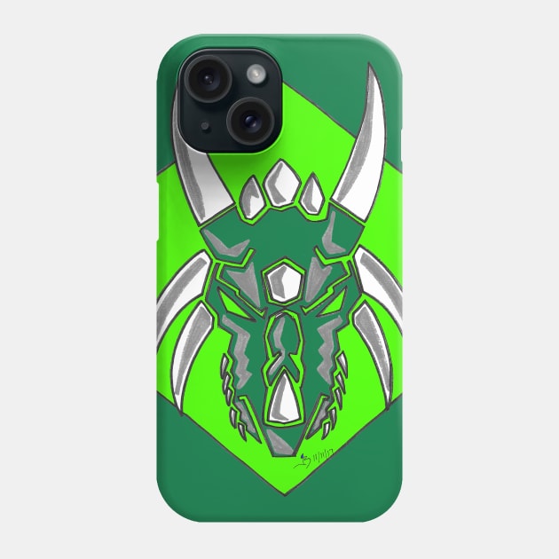 Dragon Head - Choose your Color Phone Case by Joseph Baker