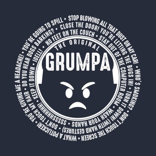 GRUMPA white T-Shirt