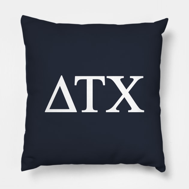 Fraternity "Delta" Pillow by GloopTrekker