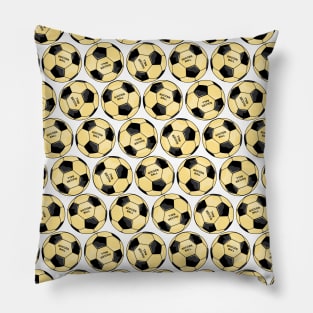 Soccer Ball Pattern Pillow