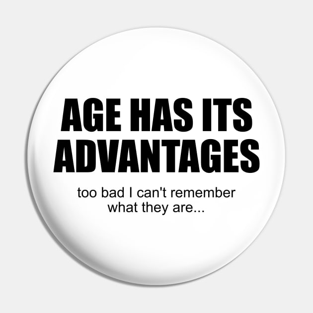 Birthday Age Older Funny Gift Quote Wisdom Grandma Grandpa Cute Pin by Kibo2020