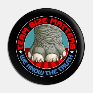 Team Size Matters - No small people allowed Pin