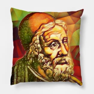 Al Tabari Snow Portrait | Al Tabari Artwork 15 Pillow