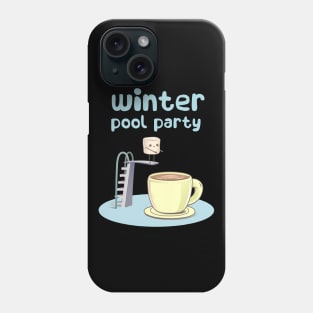 marshmallow and hot chocolate Phone Case