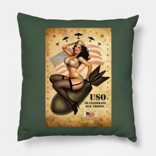 USO Bombshell Pillow
