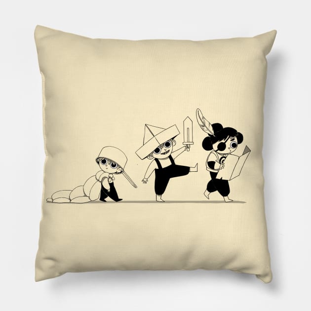 Going on a adventure Pillow by Jen