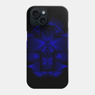 Cross of Blue Phone Case