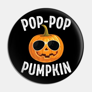 Mens Grandpa Halloween Shirt Pop Pop Gift Funny Pumpkin Pop Pop Pin