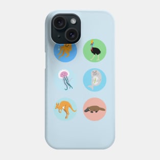 Happy Australian Animals Phone Case