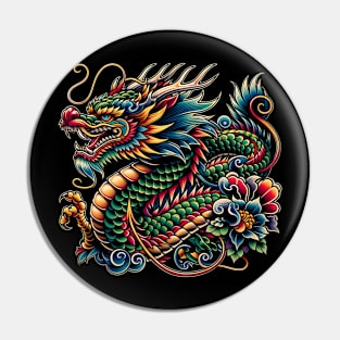 Japanese Dragon Pin