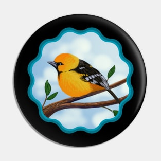 Altamira Oriole with Border Pin