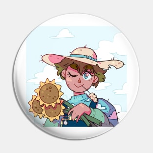 cute cottage core soft farm boy Pin