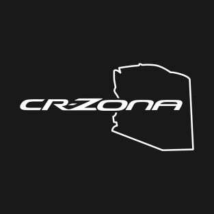 CRZONA - white ink T-Shirt