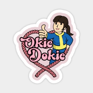 Lucy Vault Okie Dokie Magnet