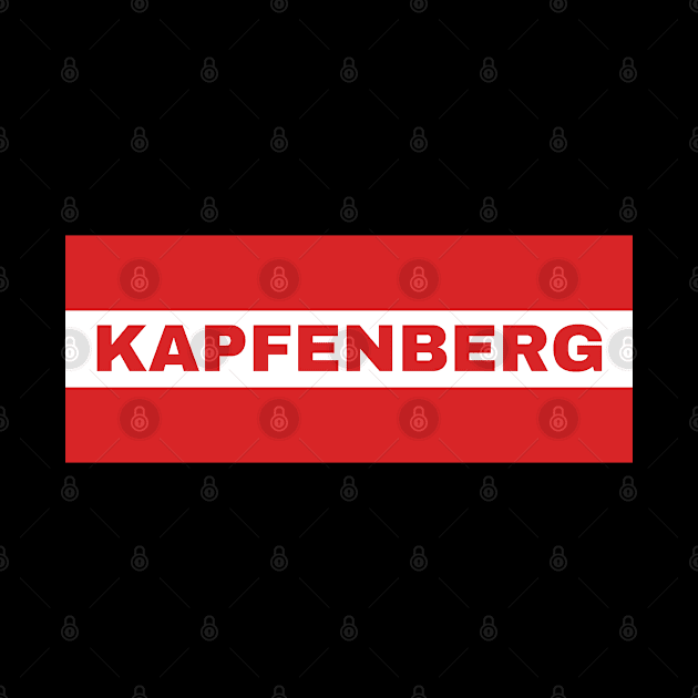 Kapfenberg City in Austrian Flag by aybe7elf