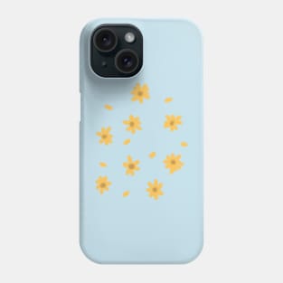 sunflower pattern Phone Case