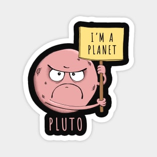 Angry Pluto Magnet