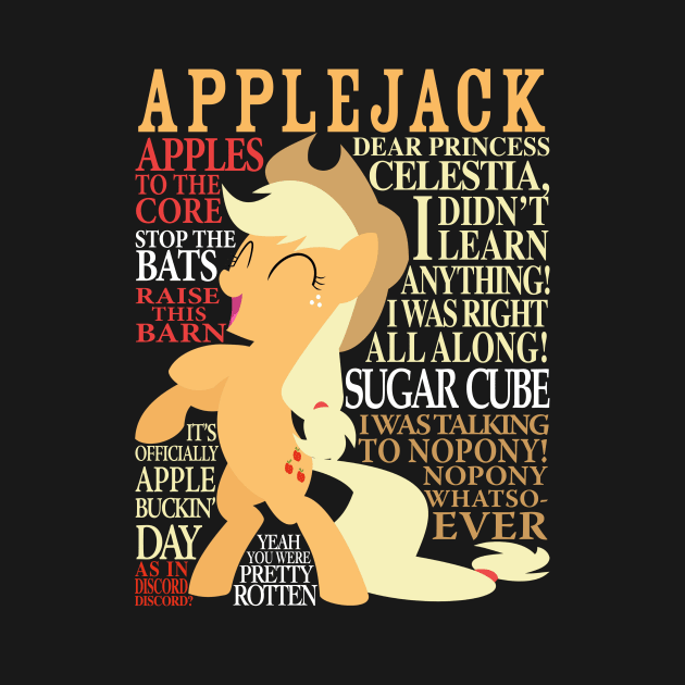 Many Words of Applejack by ColeDonnerstag