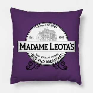 Madame Leota's B&B - California Haunted Mansion Pillow