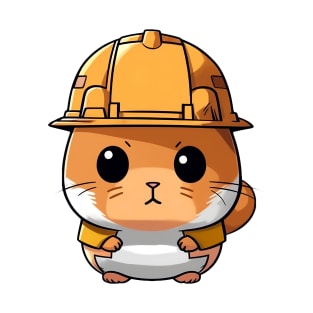 Construction Hamster T-Shirt