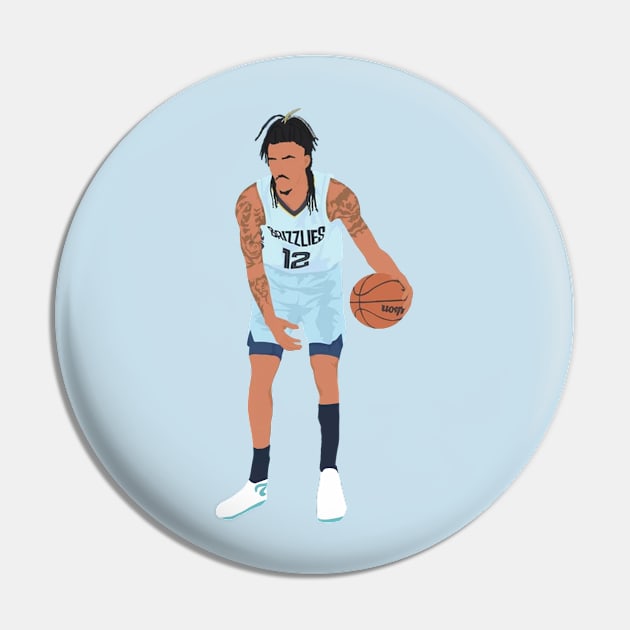 Dribble ball of Ja Pin by Comicollogy