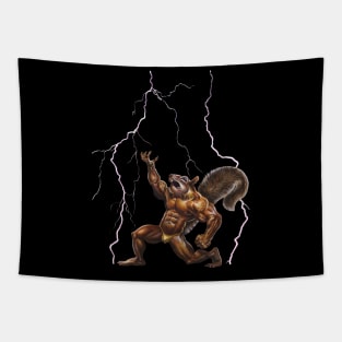 Anabolic Squirrel Tapestry