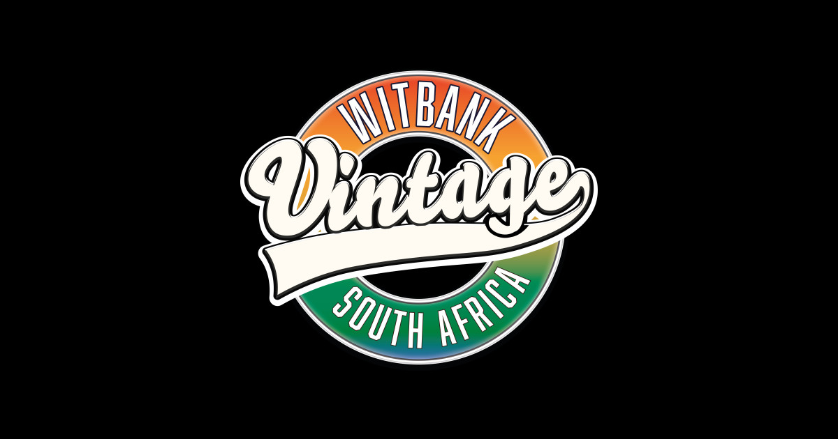 Witbank south africa vintage logo Witbank South Africa Sticker