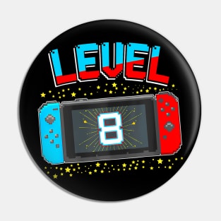 Birthday Level 8  Video Player Birthday Pin