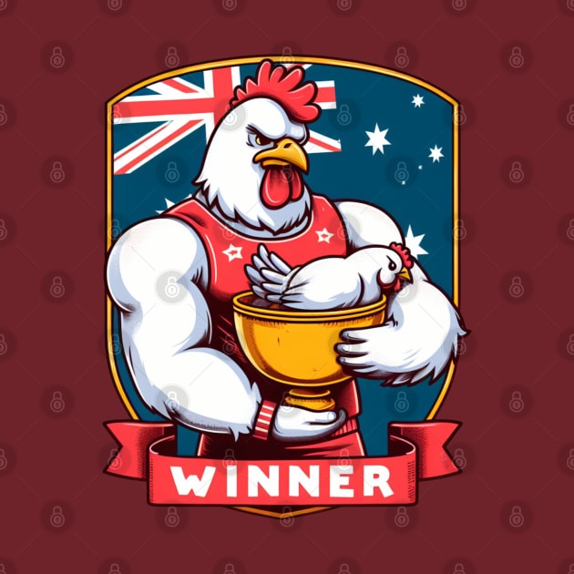 Winner Winner Chicken Dinner by BukovskyART