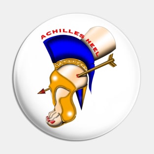 Achilles Heel Pin