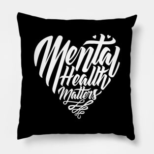 Mental Health Matters, Heart Pillow