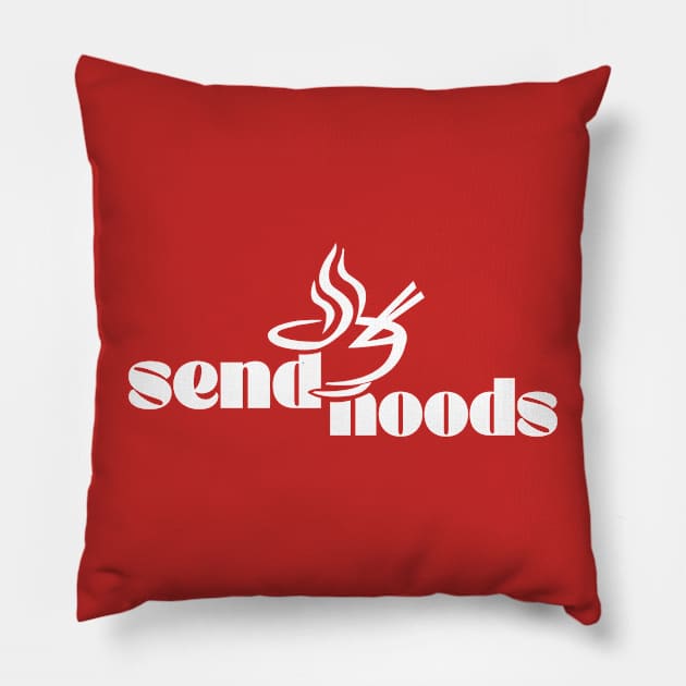 Send Noods Pillow by THEDFDESIGNS