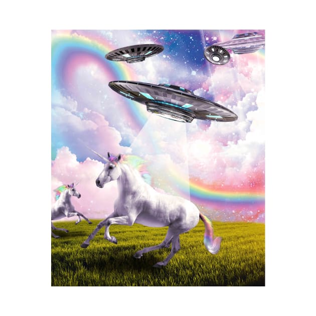 UFO Abducting Unicorn by Random Galaxy